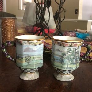 2 MacKenzie-Child’s Mugs